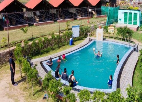 Rishikesh Camping with Swimming Pool Near Ganga